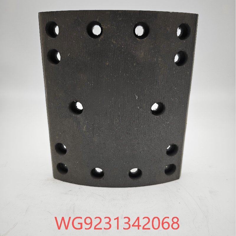 Brake Lining WG9231342068 / 19369/70 / 19488 for Sinotruk HOWO Heavy-Duty Truck