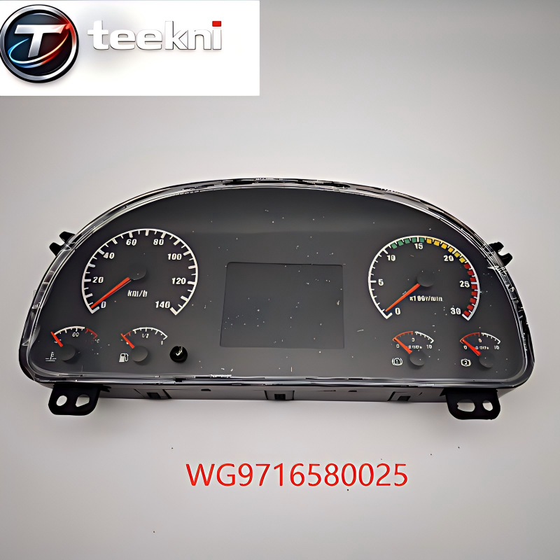 Instrument Cluster WG9716580025 for Sinotruk HOWO Heavy-Duty Truck