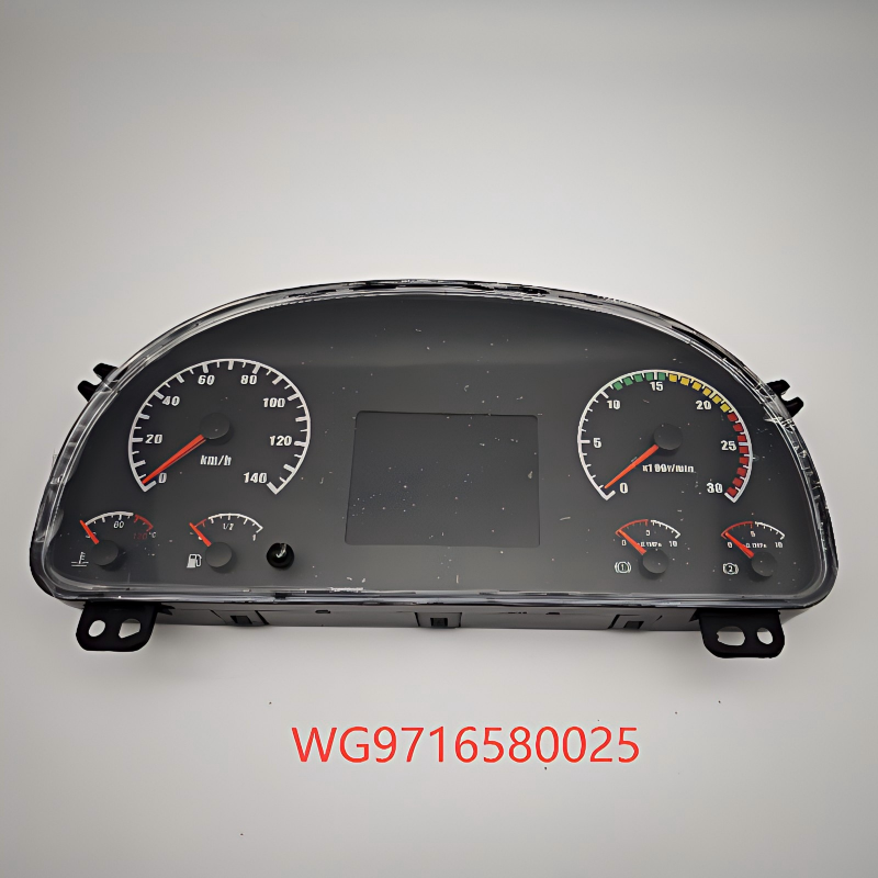 Instrument Cluster WG9716580025 for Sinotruk HOWO Heavy-Duty Truck