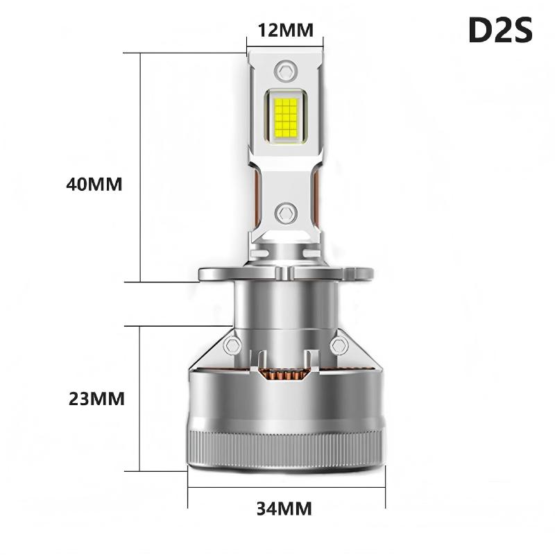 Universal D Series LED Headlight Bulbs (D1S/D1R/D2S/D2R/D3S/D3R/D4S/D4R)
